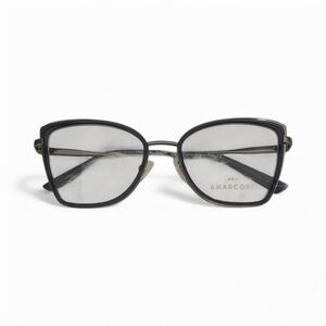 CE Women's Deep Gray and Silver Frame Glasses
